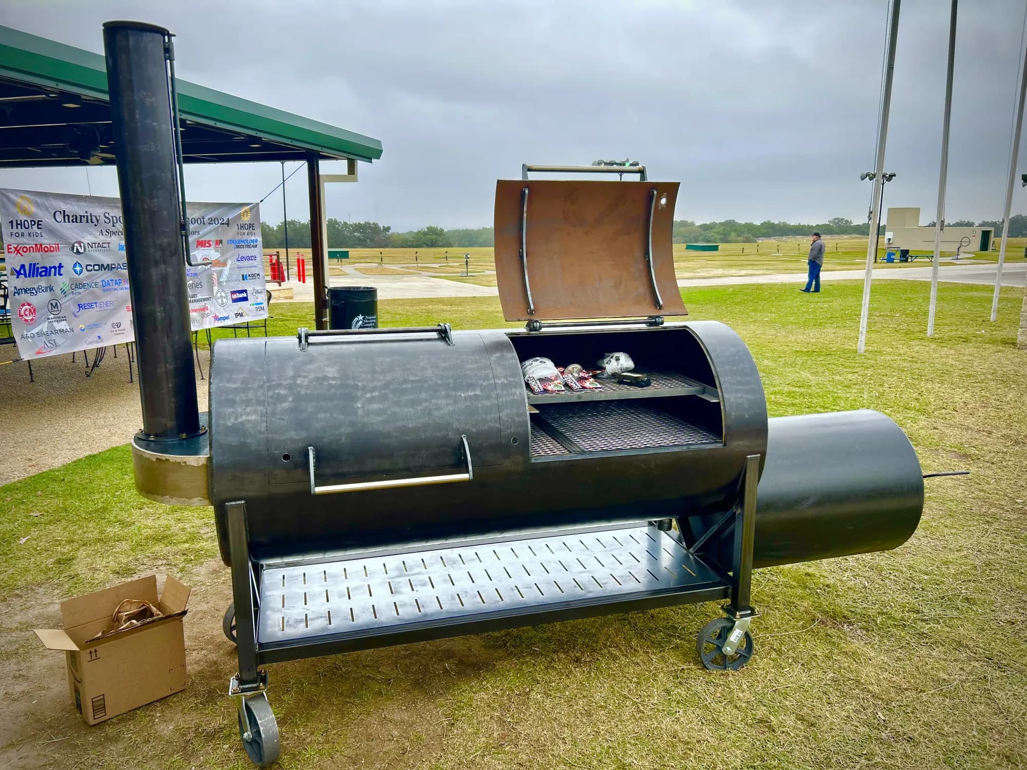 220 Gallon Smoker